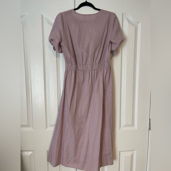 Blu Pepper Purple Midi Dress - Picture 2 of 4